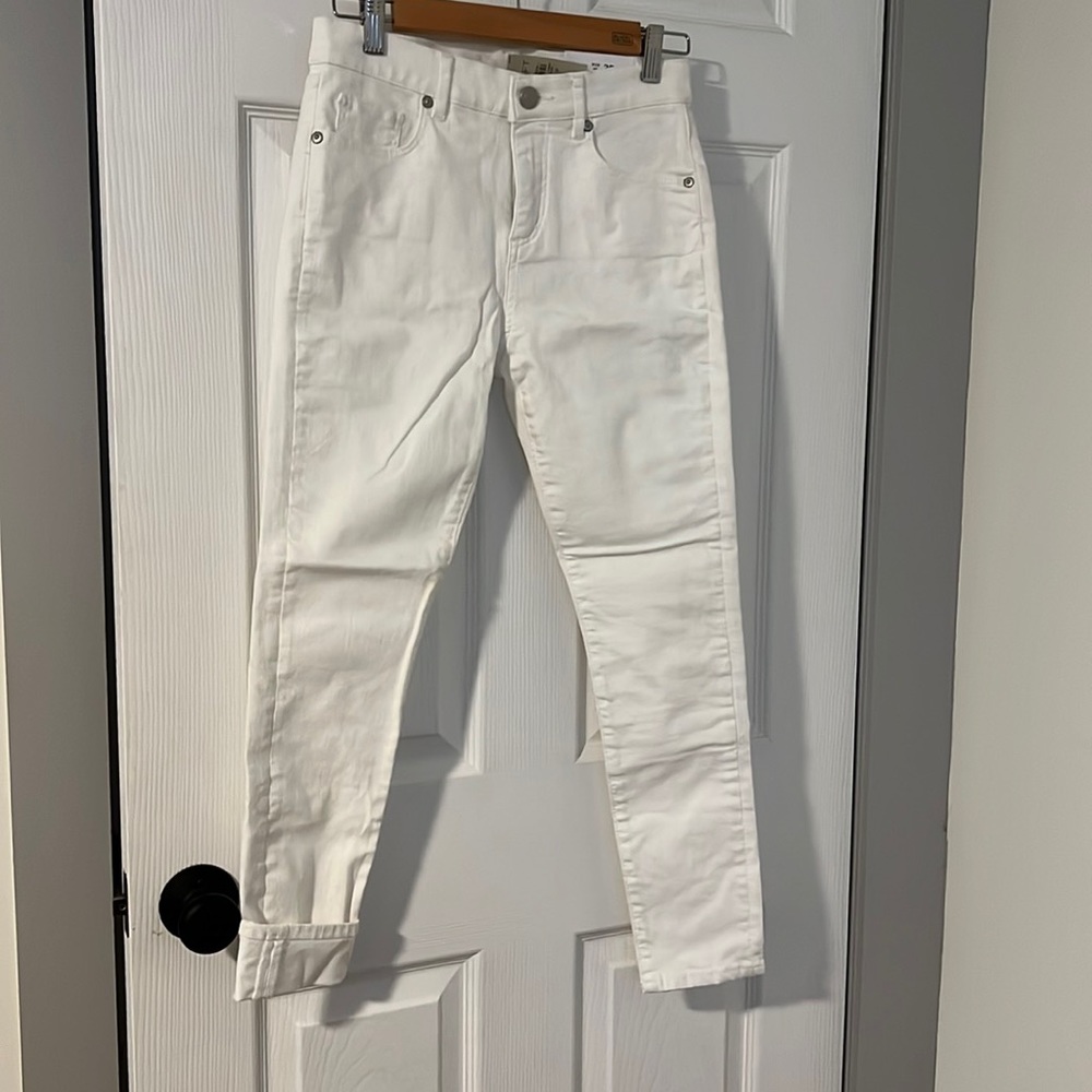 NWT Loft White Skinny Jeans